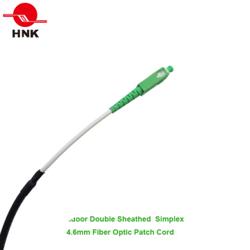 4.6mm Double Sheathed Simplex Outdoor Fiber Optic Patch Cable